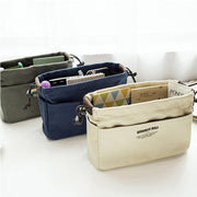 canvas travel cosmetic organizer, view 12 - MRSLM
