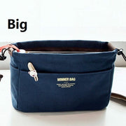canvas travel cosmetic organizer, view 2 - MRSLM