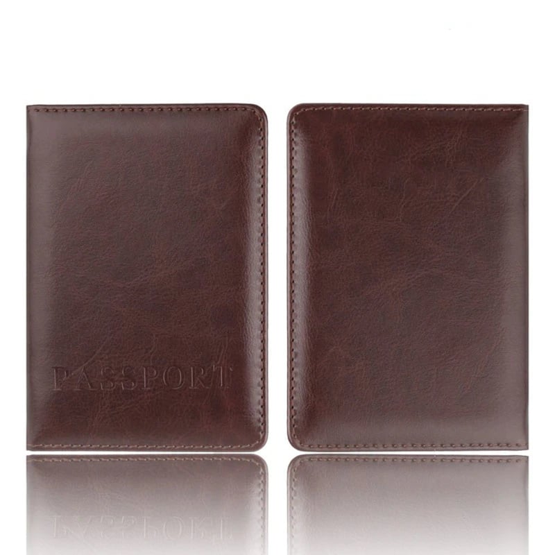 Leather Passport and Card Holder