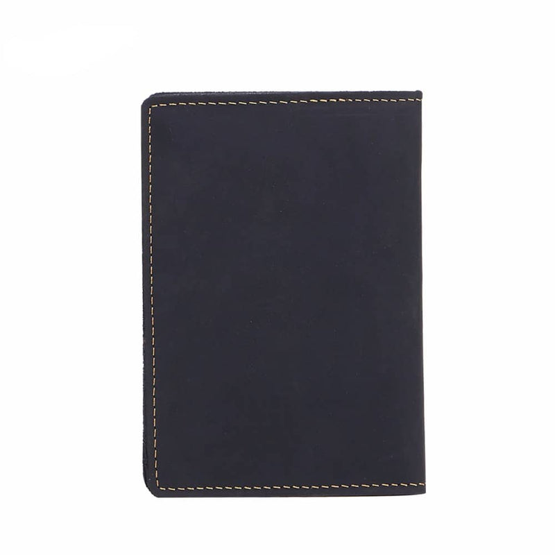 genuine leather travel passport cover - MRSLM