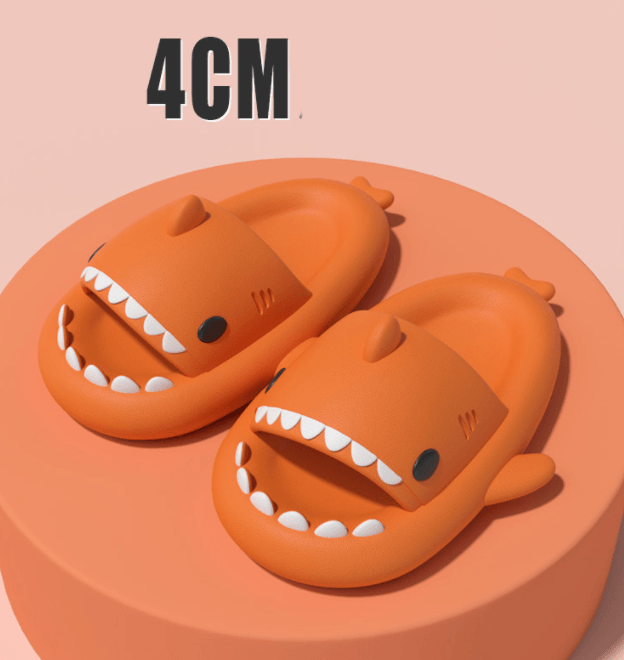 Adult's Slippers Tide Indoor And Outdoor Funny Shark Slippers - MRSLM