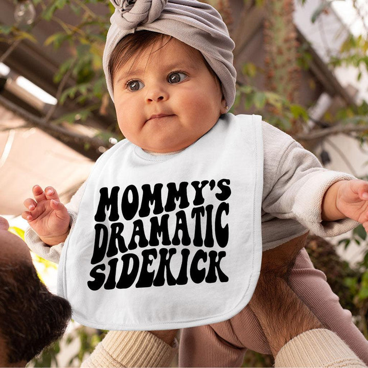 Dramatic Baby Bibs - Funny Design Baby Feeding Bibs - Cool Design Bibs for Eating - MRSLM