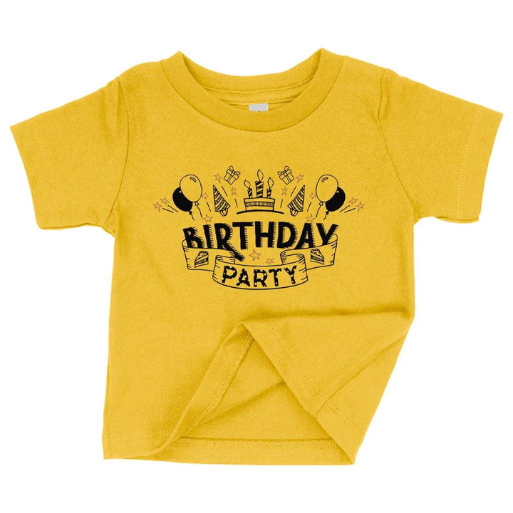 Baby Birthday Party T-Shirt - Birthday Celebration T-Shirts - MRSLM
