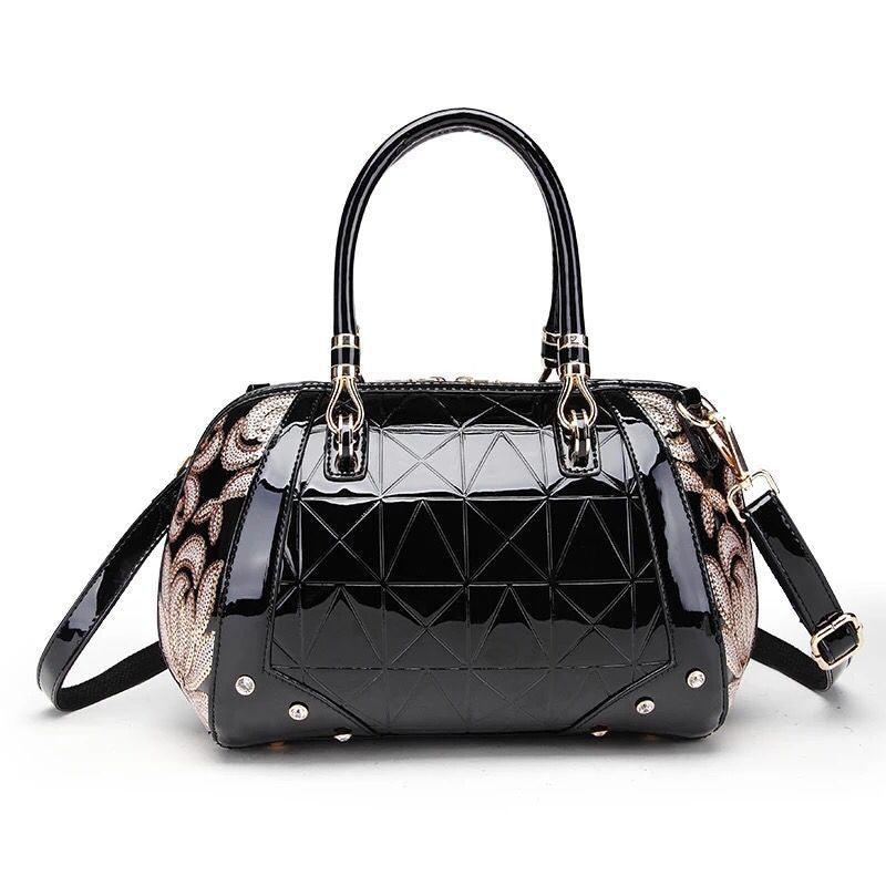 patent PU Boston handbag, view 7 - MRSLM