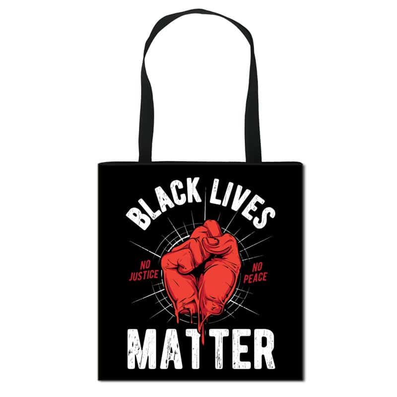 printed canvas shoulder bag, view 12 - MRSLM