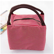 striped lunch bag, view 2 - MRSLM