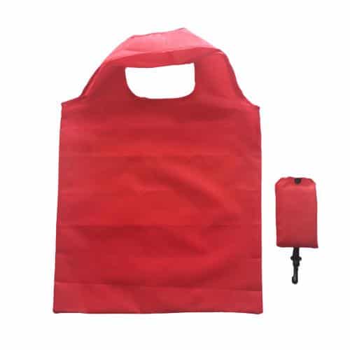 foldable nylon shopping bag, view 6 - MRSLM