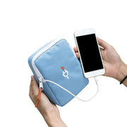 Portable travel gadget storage bag, view 25 - MRSLM