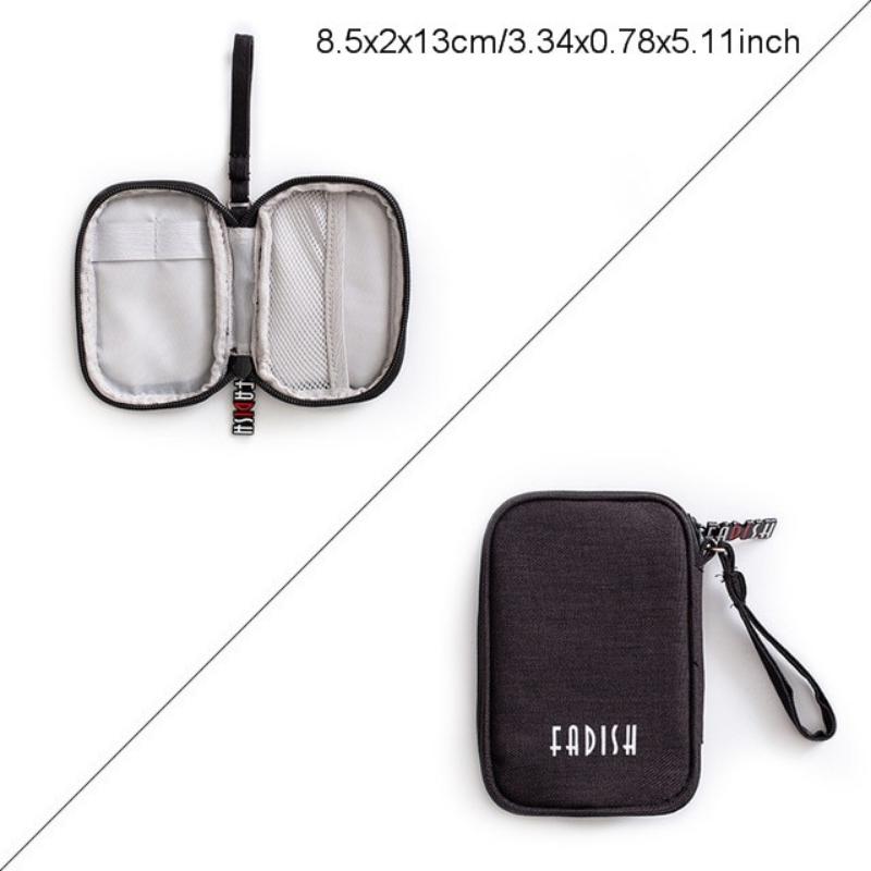 Portable travel gadget storage bag, view 16 - MRSLM