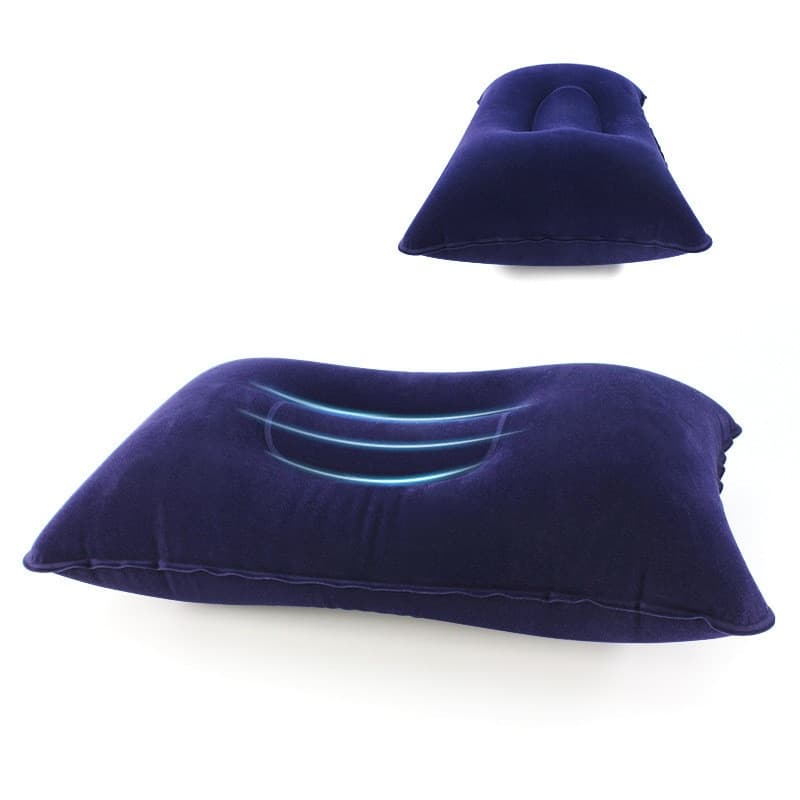 portable inflatable double sided pillow, view 2 - MRSLM