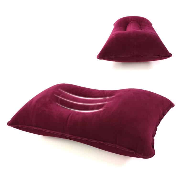 portable inflatable double sided pillow, view 3 - MRSLM