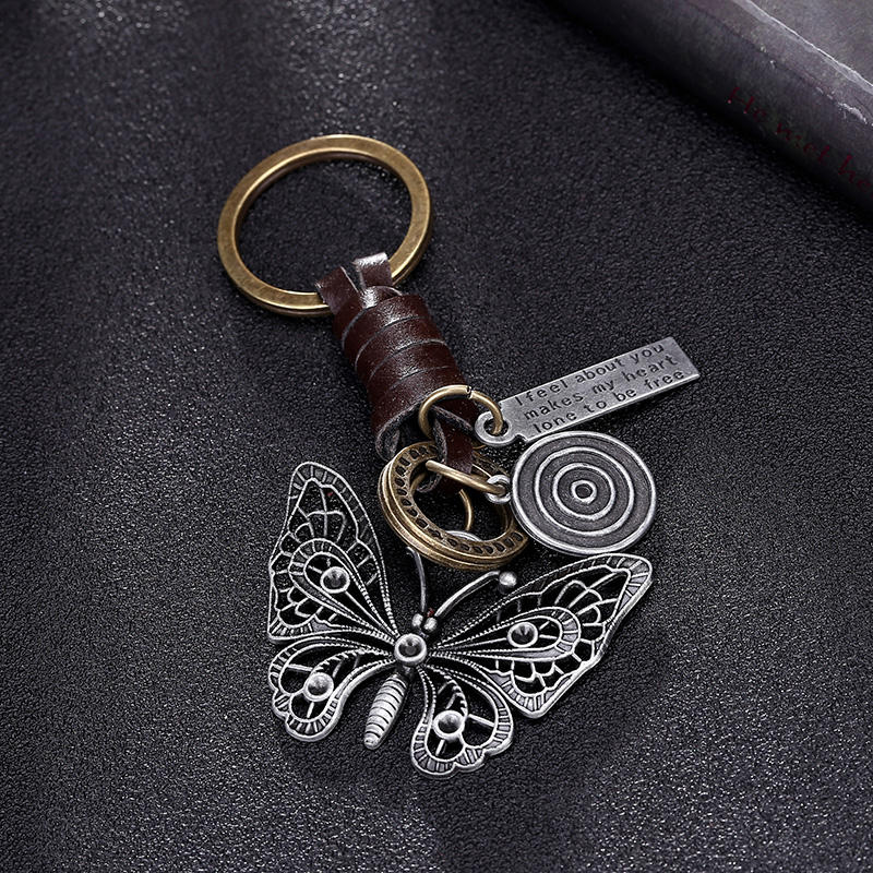 charm key chain, view 2 - MRSLM