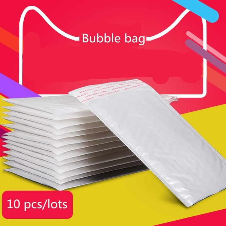Waterproof Bubble Packing Bags Set, 10 Pcs