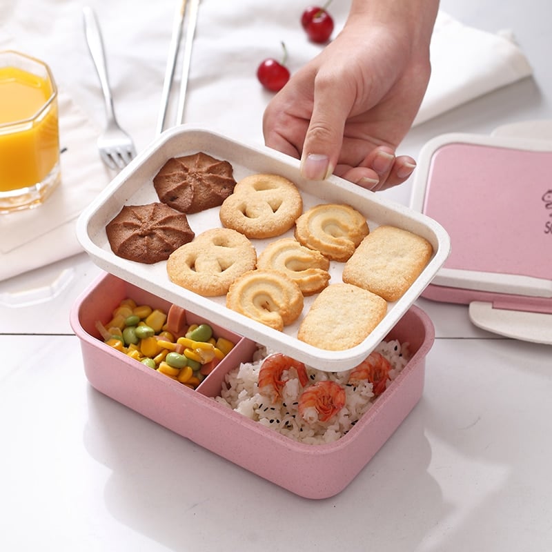 wheat straw lunch box, view 7 - MRSLM