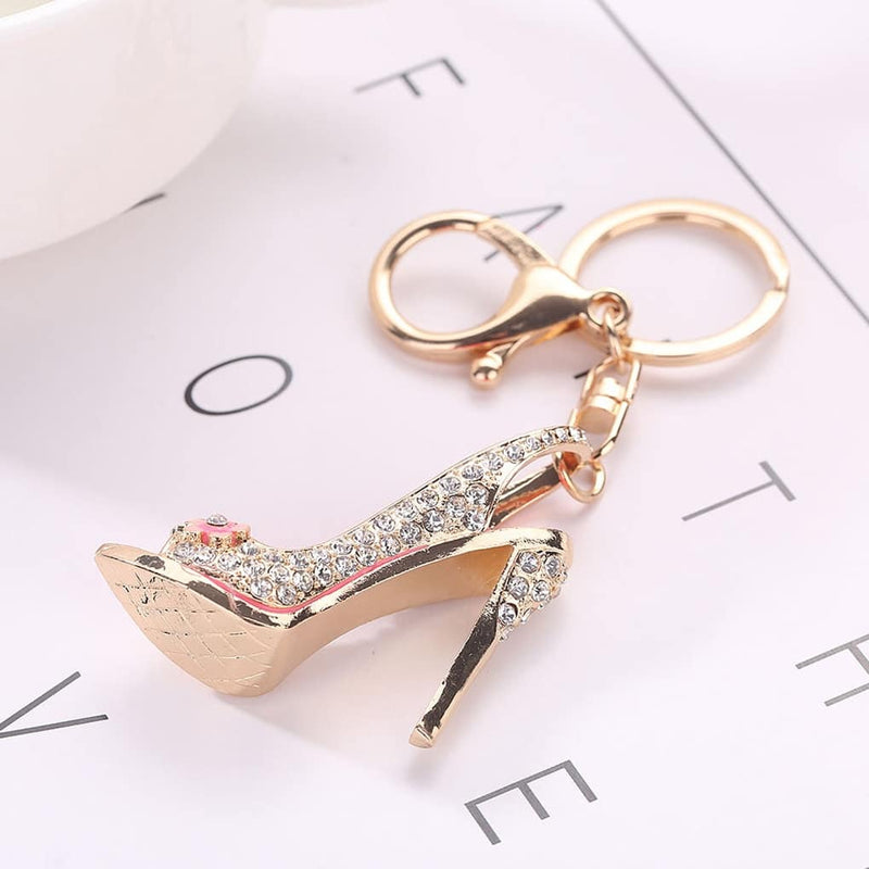 crystal high heel keychain - MRSLM