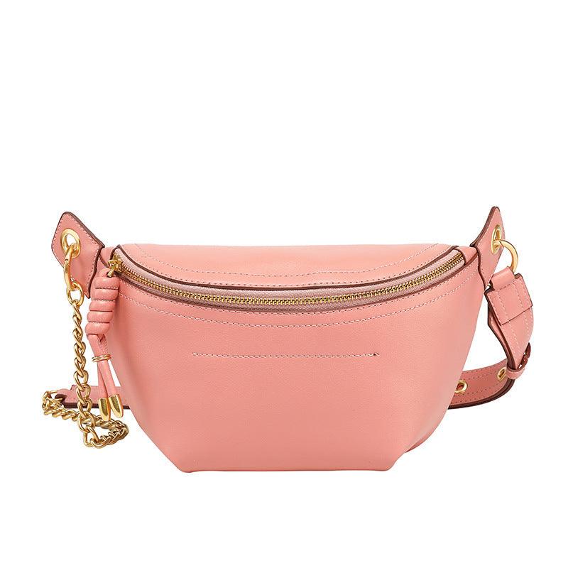 Women's cowhide shoulder messenger bag, view 2 - MRSLM
