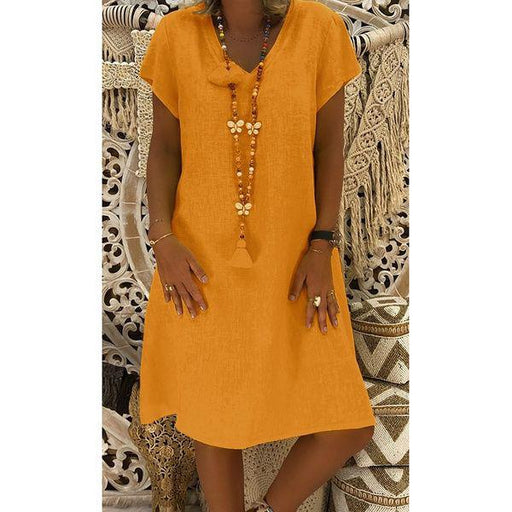women's summer loose dress, view 7 - MRSLM