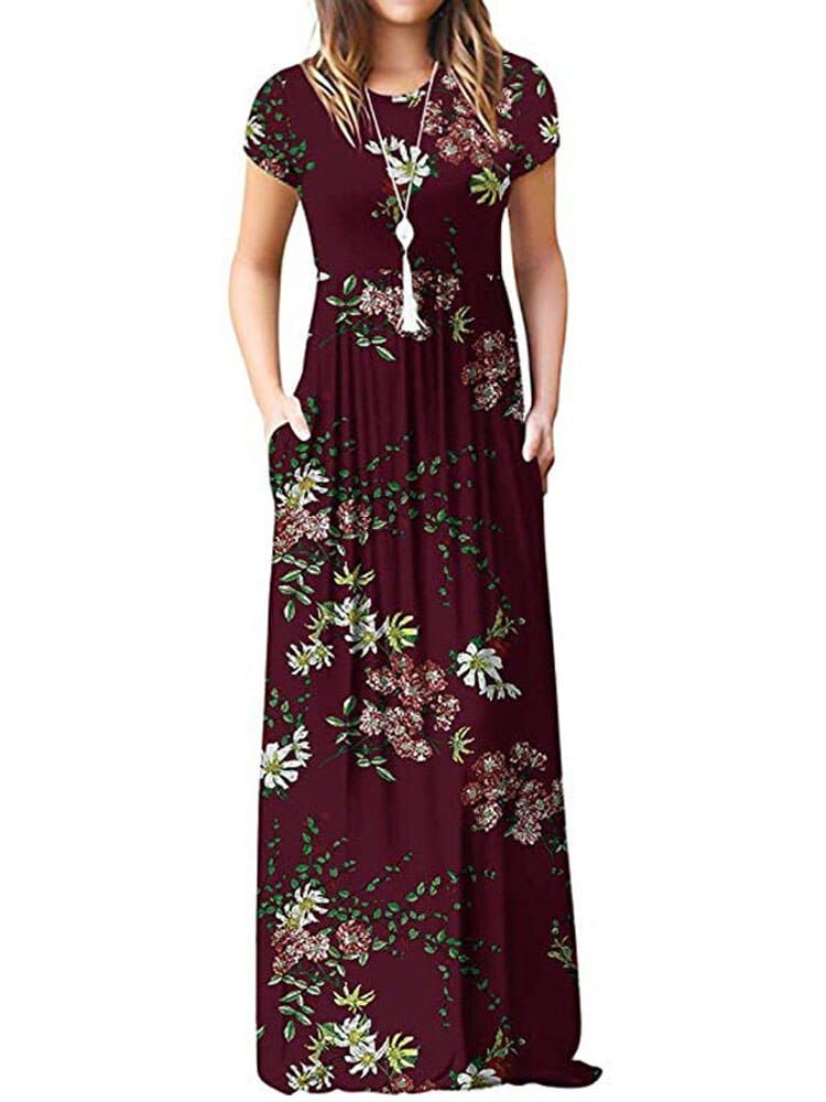 Women's Long Floral Dress