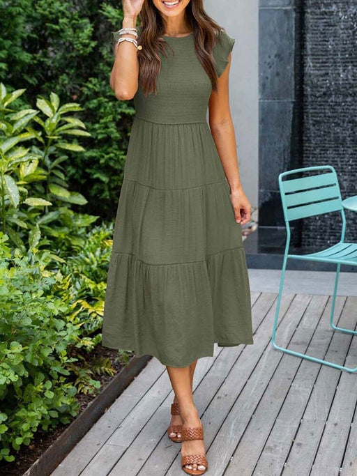 women's fashion summer long dress, view 2 - MRSLM