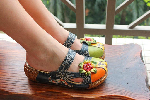 Summer thick bottom flat slippers, view 7 - MRSLM
