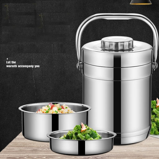 stainless steel vacuum thermo lunch box - MRSLM