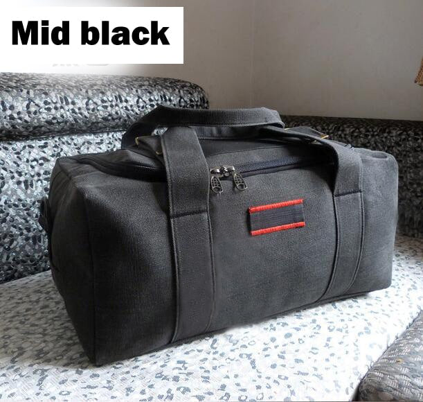 Canvas travel handbag, view 3 - MRSLM