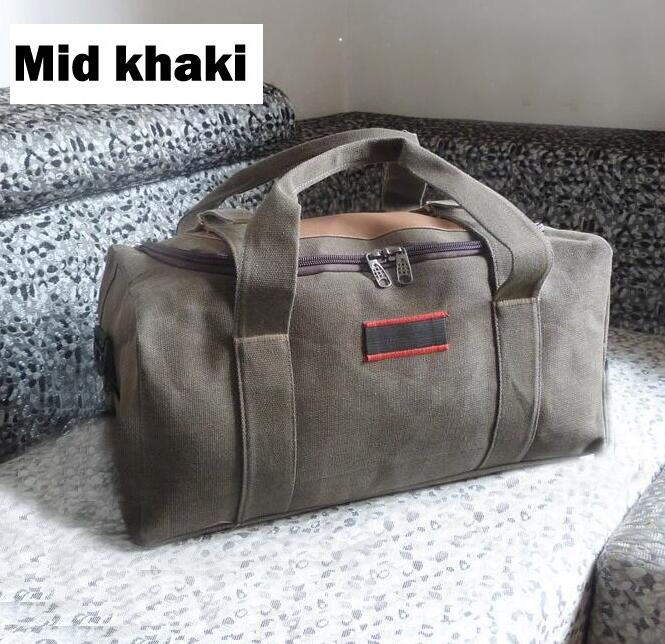 Canvas travel handbag, view 4 - MRSLM