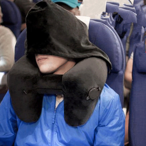 H-shaped inflatable travel pillow - MRSLM