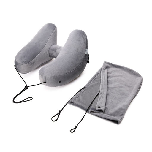 H-shaped inflatable travel pillow, view 5 - MRSLM