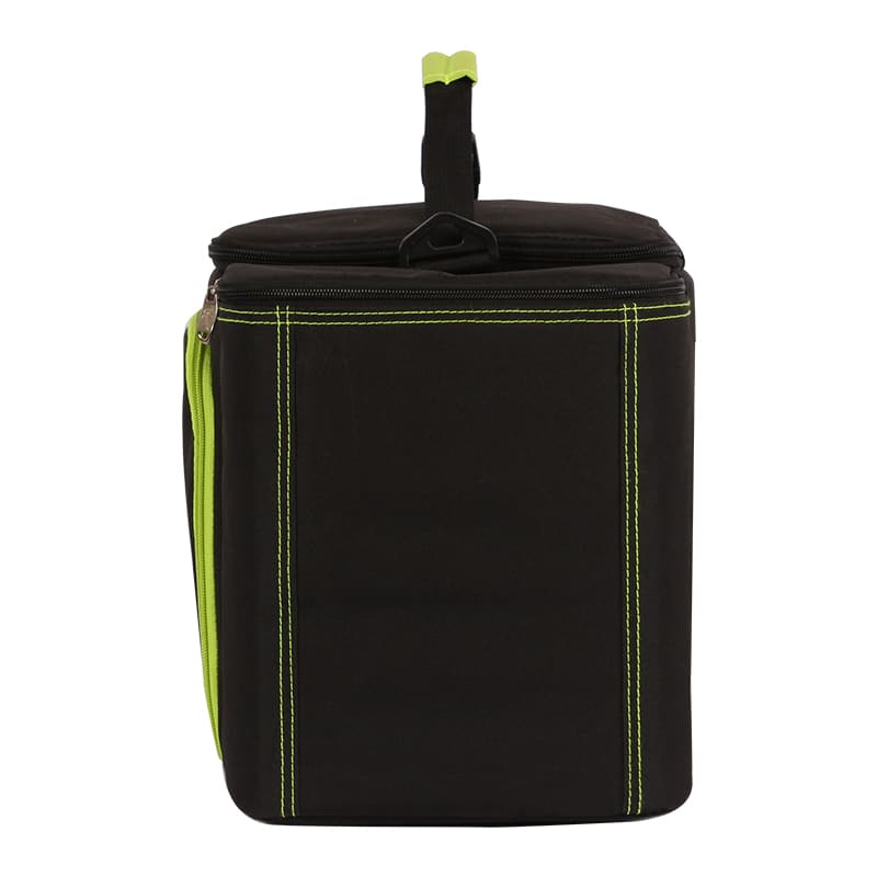 Large 3-compartment insulated lunch bag, view 7 - MRSLM