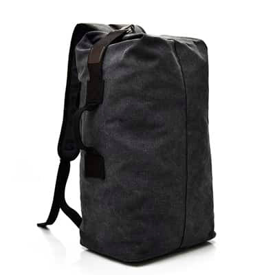 Man's Canvas Travel Backpack