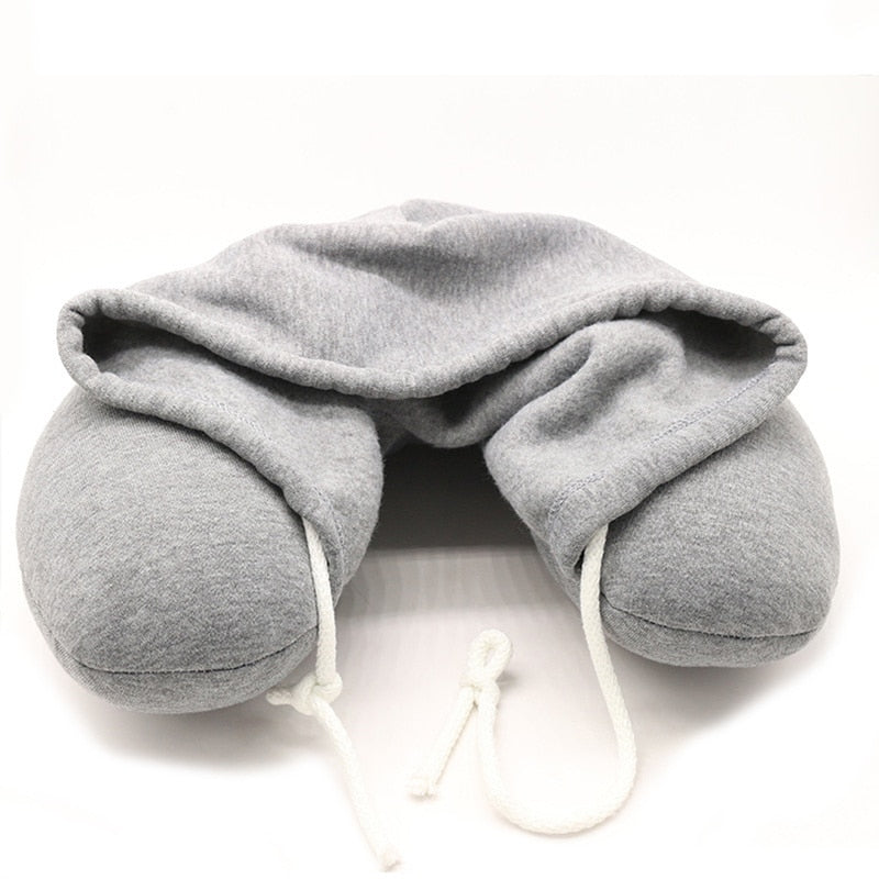 hooded travel pillow, view 7 - MRSLM