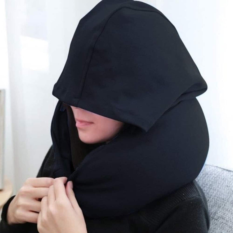 hooded travel pillow, view 6 - MRSLM