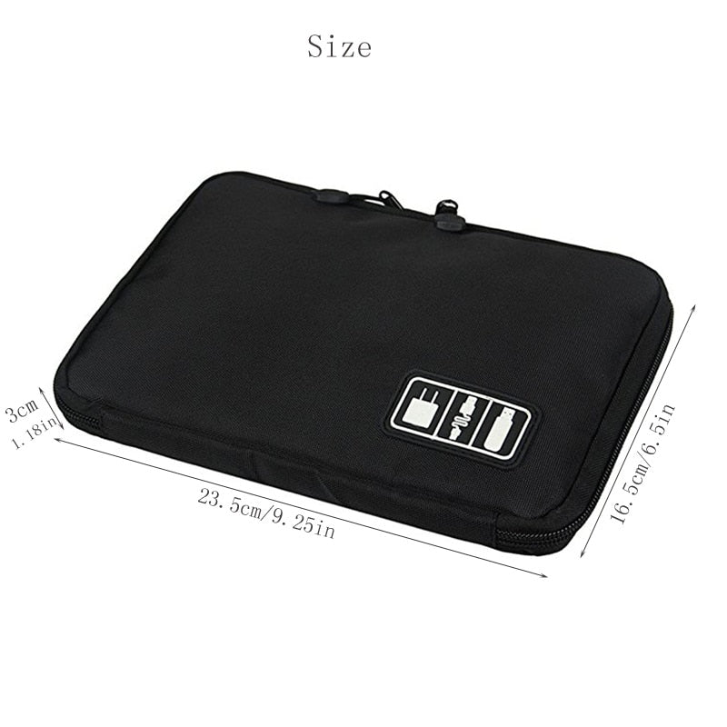 Waterproof Durable Colorful Travel Storage Bag with Double Zipper