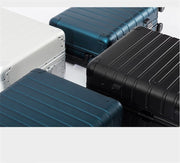 wheeled aluminum travel suitcase, view 9 - MRSLM