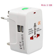All-in-one international USB plug adapter, view 3 - MRSLM