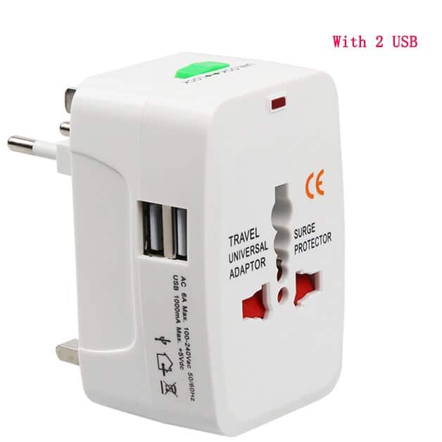 All-In-One International USB Plug Adapter