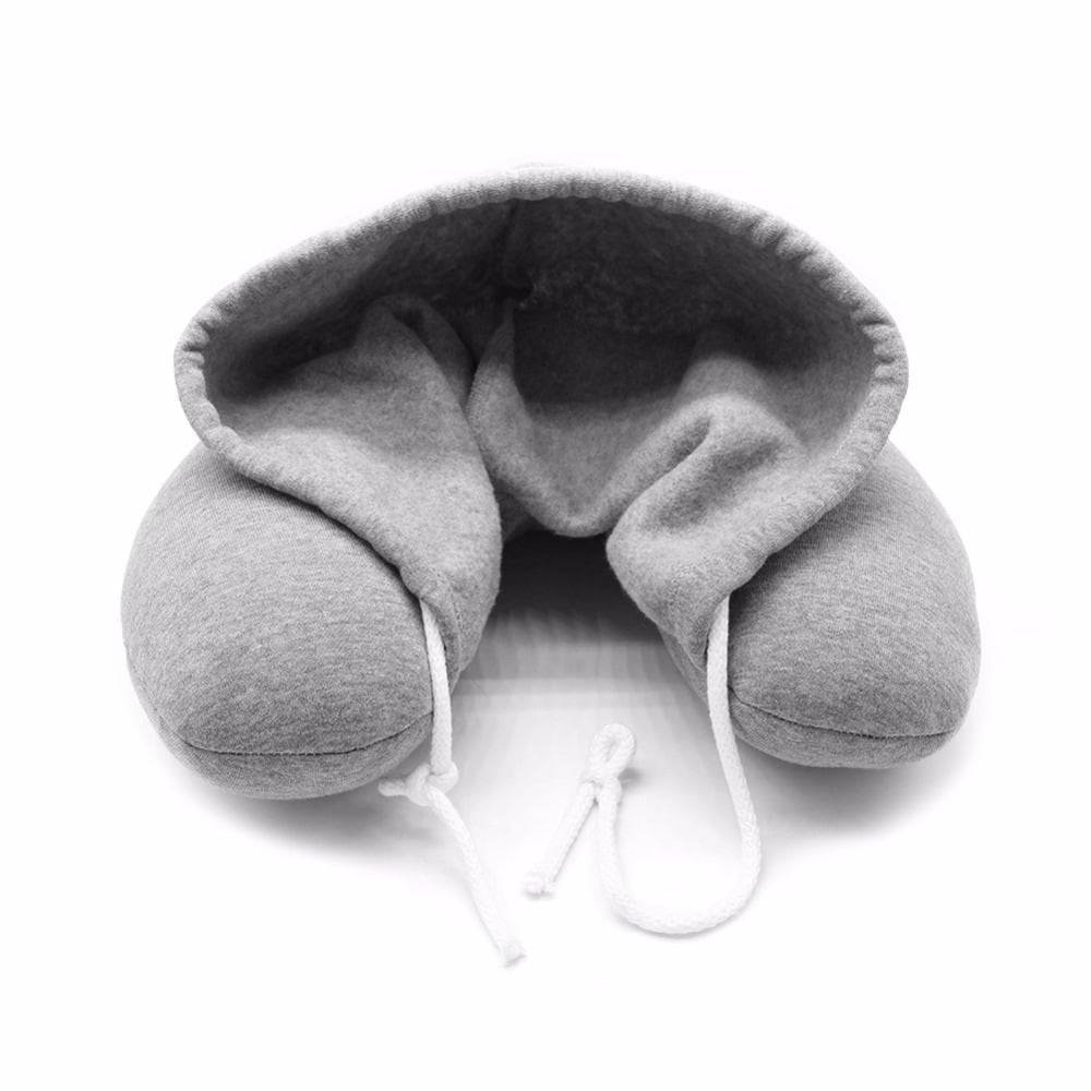 Inflatable Hooded Neck Pillow