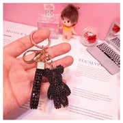 glitter rhinestone keychain, view 14 - MRSLM