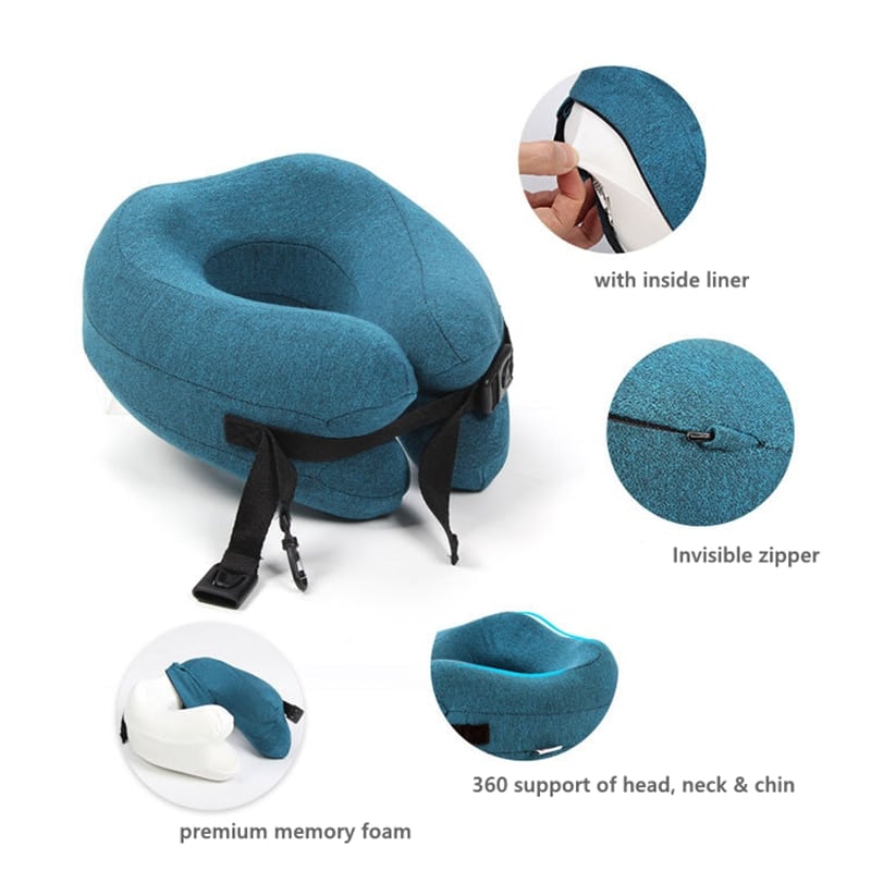 Adjustable U-Shaped Travel Pillows