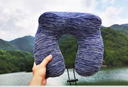 u-shaped travel neck pillow set, view 8 - MRSLM
