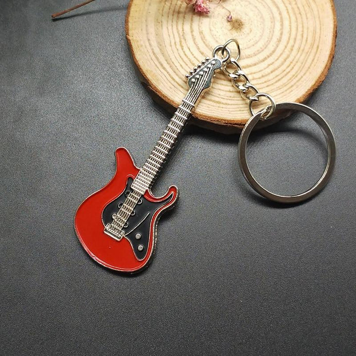 Guitar Key Chain For Car