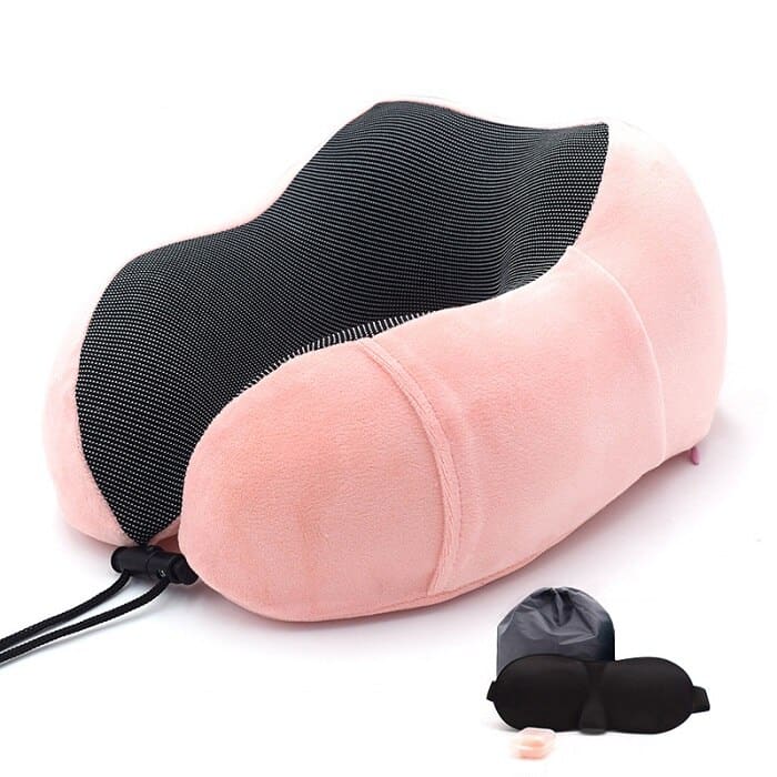 U-shaped memory foam travel pillow, view 10 - MRSLM