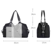 women's nylon travel handbag, view 9 - MRSLM