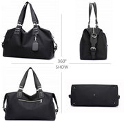 women's nylon travel handbag, view 7 - MRSLM