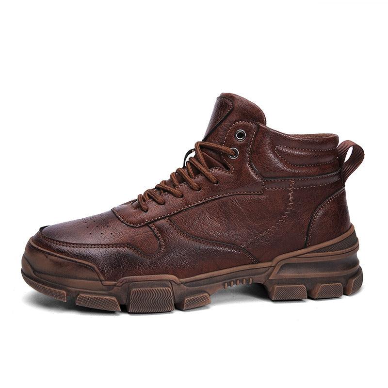 retro mid-size martin boots for men, view 5 - MRSLM