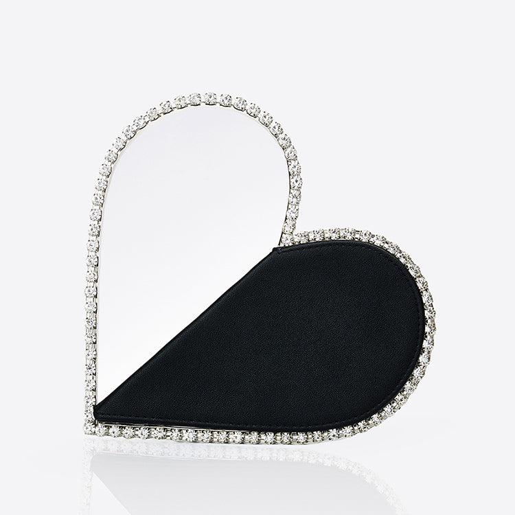 Love rhinestone evening bag handbag - MRSLM