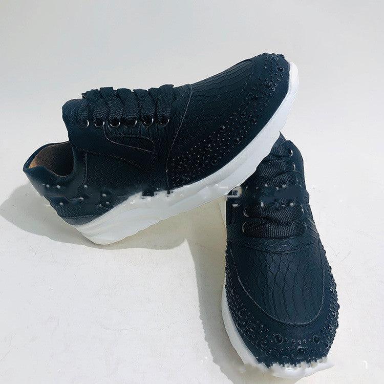 Slope heel flat casual shoes - MRSLM