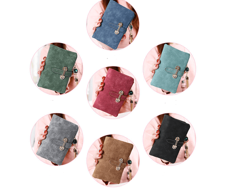 ladies multi-function wallet with tassel - MRSLM