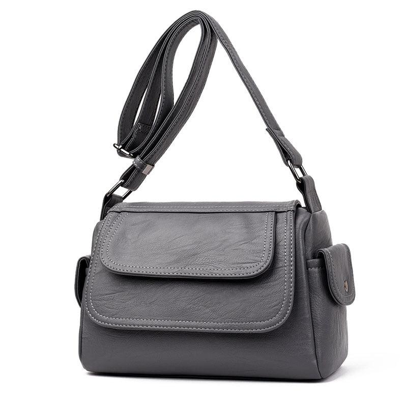 HOT Leather Bags Handbags Women Famous Brands Women Messenger shoulder crossbody Bag High Quality Handbags Sac A Main Femme - MRSLM